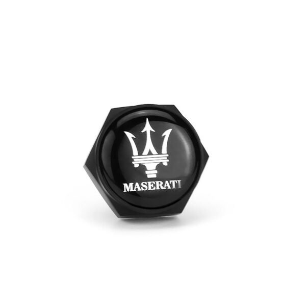 Maserati Black License Plate Bolts