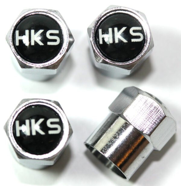 HKS Tire Valve Stem Caps - Plus Free Extra Cap