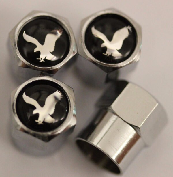 Eagle Tire Valve Caps - Plus Free Extra Cap