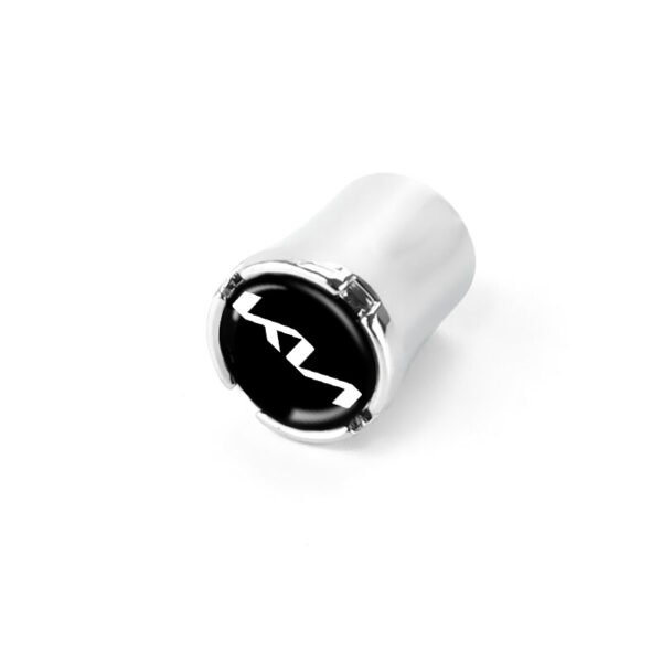5Pcs Chrome Aluminium Tire Valve Caps For Kia