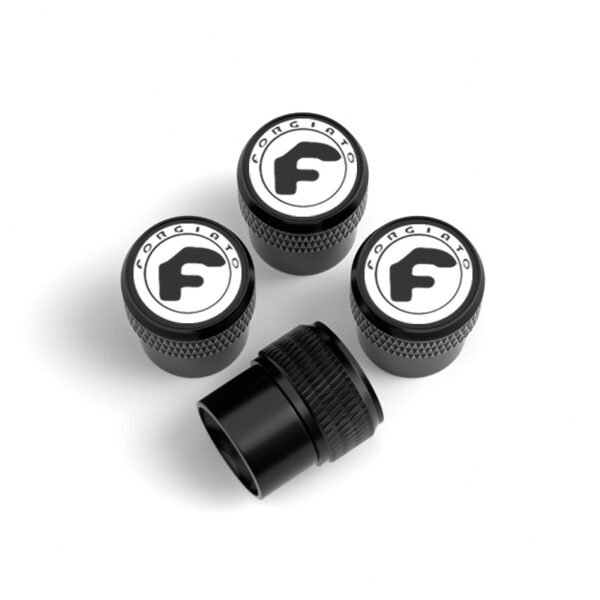 5Pcs Aluminum Laser Etched Tire Valve Caps For Forgiato - Image 2