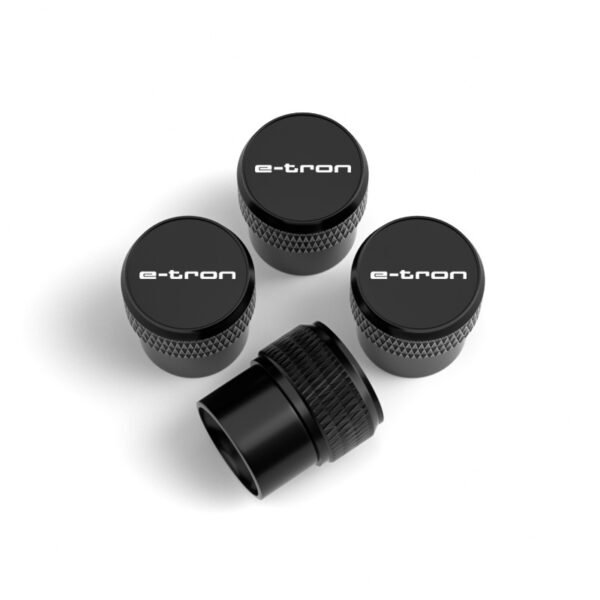 5Pcs Aluminum Laser Etched Tire Valve Caps For Audi e-tron - Image 2